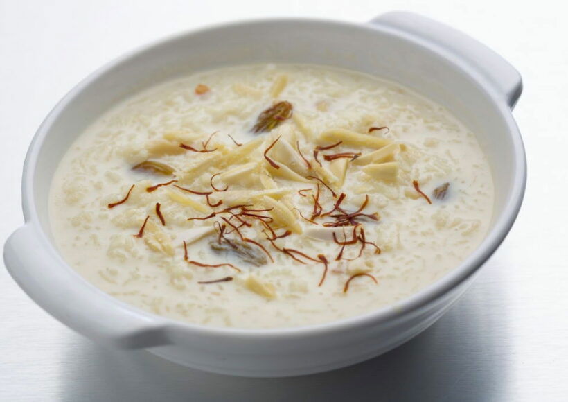 Kheer - Traditional Indian Sweet Dish Made Of Rice, Milk And Sugar With Nuts Garnished 608412A1F2Dab 1