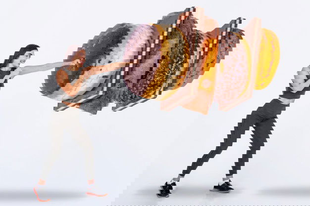 Figure Out The Easiest Night Shift Diet Ideas Before Becoming A Victim! 9 Fit Young Woman Saying No Sweets Candy Carbohydrates 1212 1665 2