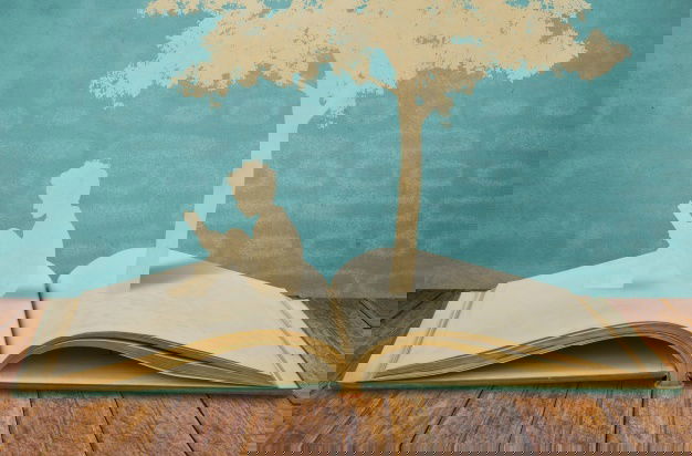 Silhouettes Tree Man Book 1232 292