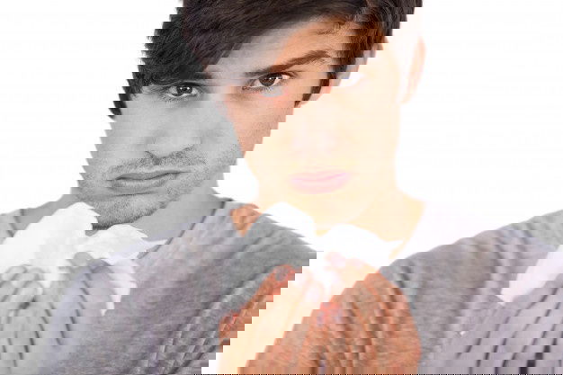 The Embarassing Story- How To Improve Your Immunity Double Times ! 2 Young Man Using Handkerchief 13339 74941