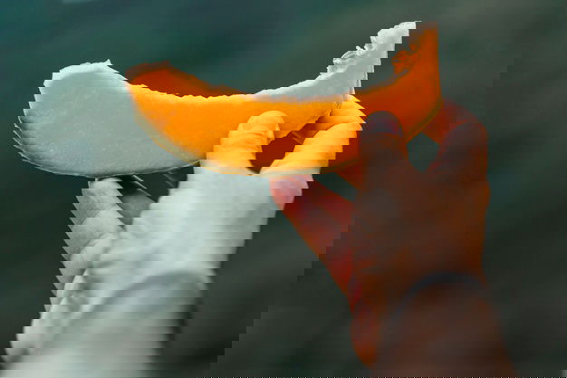 Can I Give My Baby Muskmelons? Is It Healthy? 2 Close Up Hand Giving Slice Musk Melon 23 2147905587