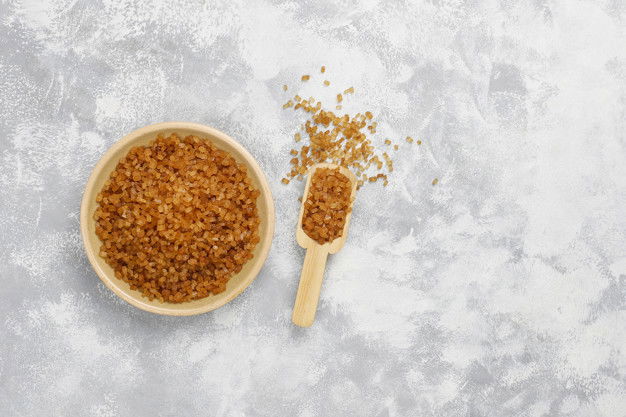 11 Amazing Benefits Of Country Sugar 2 Brown Sugar Ceramic Plate Concrete Top View 114579 5005