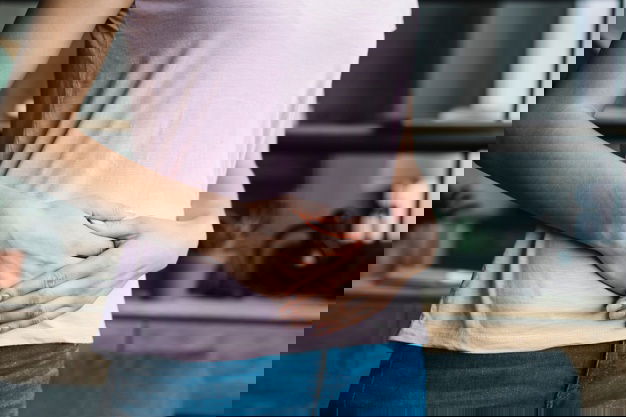 Midsection View Woman Suffering From Stomach Pain 23 2147953284 1