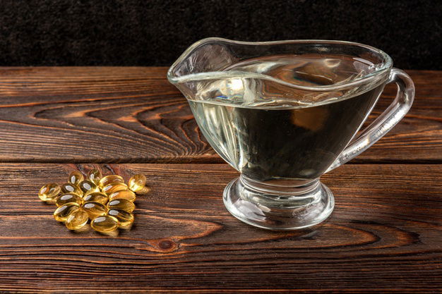 Fish Oil Dark Wooden Table 176402 3247