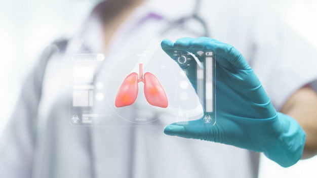 Cleanse Lungs Naturally: 5 Ways To Cleanse Lungs 2 Doctor Hand Hold Transparent Tablet Display Showing Respiratory Syndrome Lung Exam Screening Corona Virus Infection 46370 2241