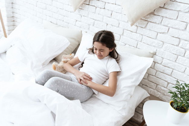 Girl Has Stomach Ache Hospital 99043 5326