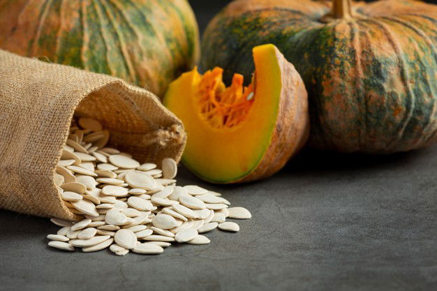 10 Foods That Have More Proteins Than Eggs! 1 Pumpkin Seeds Were Poured From Sack Ground 1150 34562 2