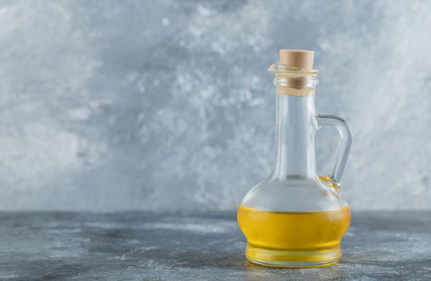Bottle Oil Grey Background High Quality Photo 114579 35366