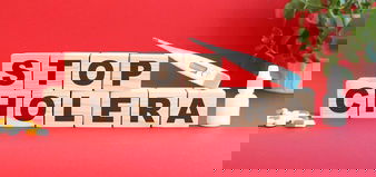 Words Stop Cholera Is Made Wooden Cubes Red Background With Medical Drugs 284815 873