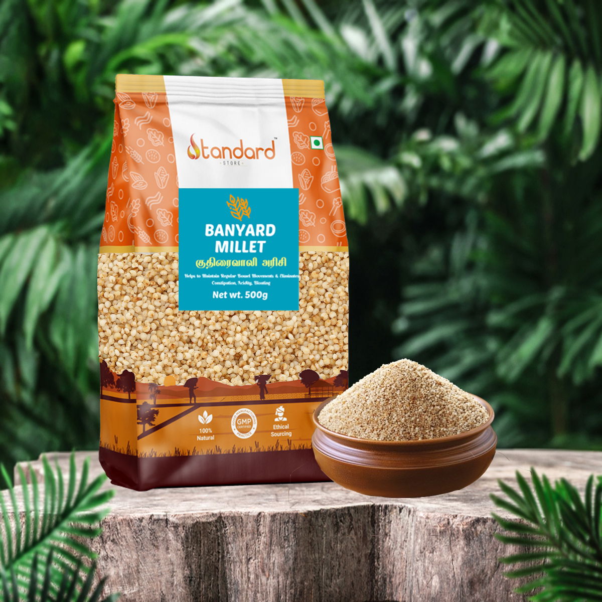 Buy Organic Barnyard Millets – Gluten-Free, High-Fiber Whole Grain