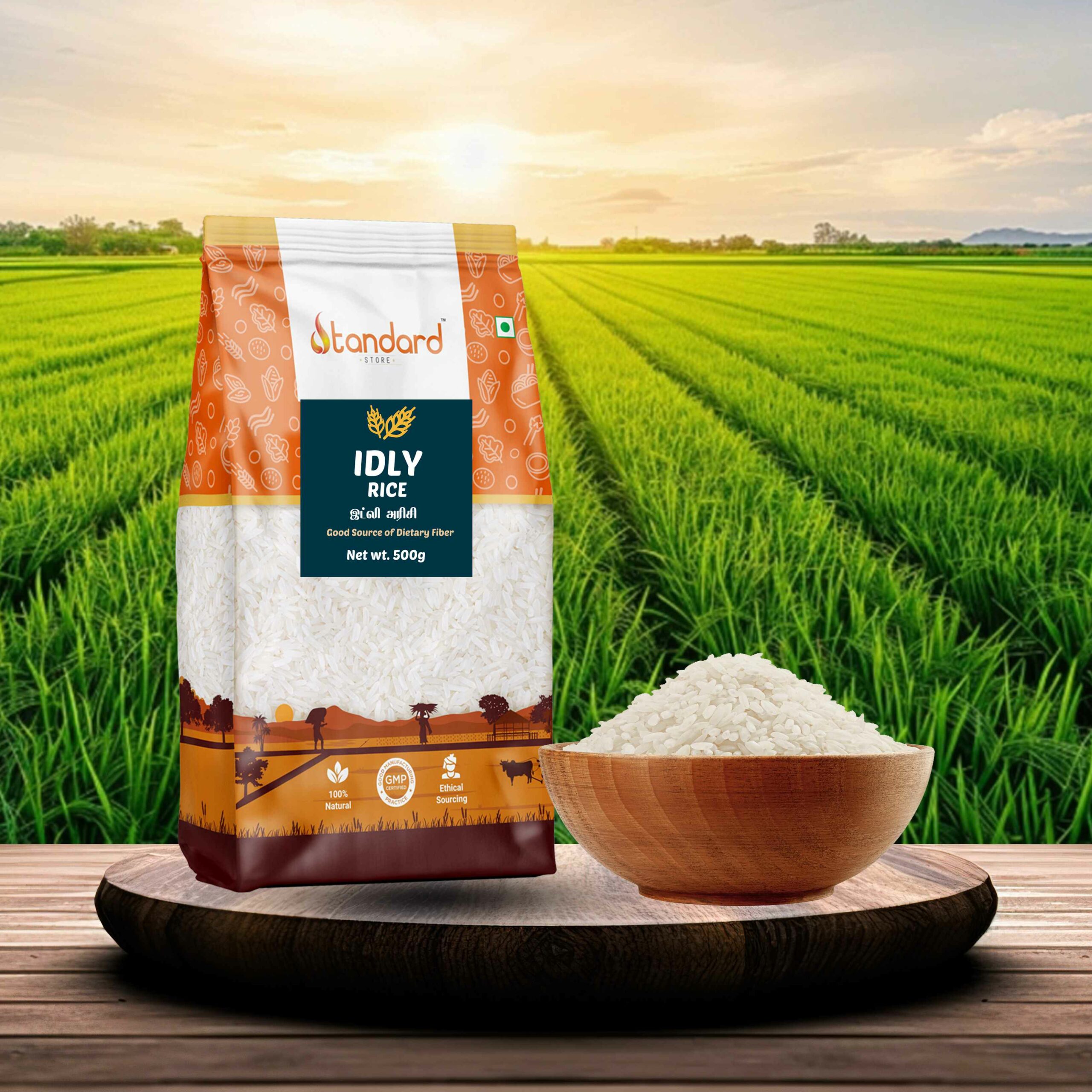 Buy Premium Idly Rice, Perfect For Making Soft, Fluffy Idlis And Traditional South Indian Dishes