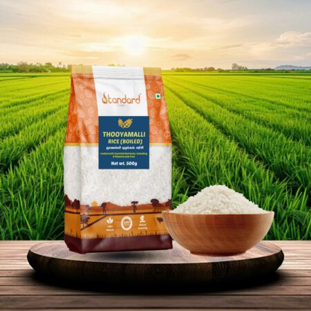 Buy Thooyamalli Boiled Rice, ideal for flavorful and hearty dishes with its unique taste and natural aroma