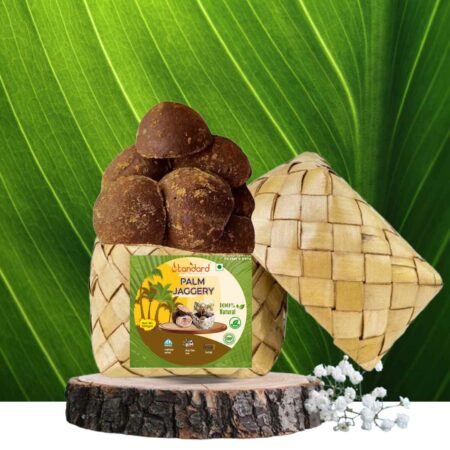 Buy now Organic Palm Jaggery, a natural sweetener made from the sap of palm trees, rich in essential minerals and a healthy, unrefined alternative to sugar