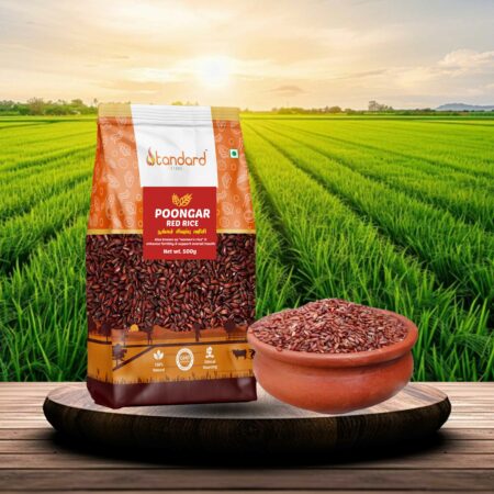 Buy now - Premium Poongar Red Rice, a traditional heirloom variety known for its unique taste and health benefits