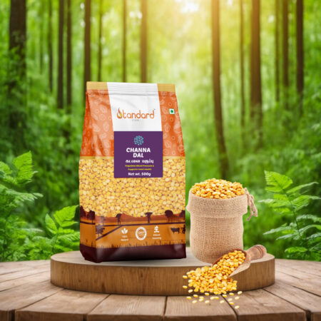 Channa Dal (Bengal Gram Split) – Shop Now for High-Quality Kadalai Paruppu | Buy Now from Nearby Stores or Wholesale Suppliers