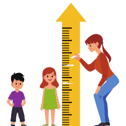 Children growing strong and tall with the help of kodo millet noodles.