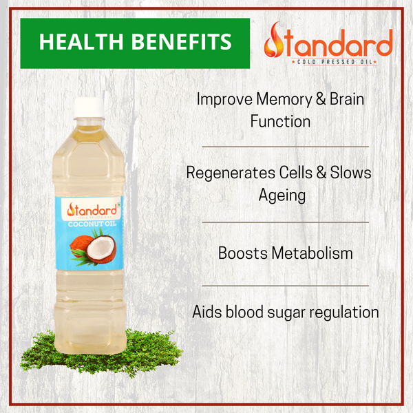 Cold Pressed Coconut Oil / Nariyal Tel – 100% Pure, Unrefined, Perfect For Healthy Cooking, Heart Health, Boosting Immunity &Amp; Metabolism 6 Cocos Nucifera