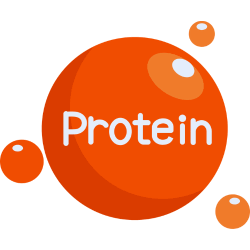 Protein-rich millet snacks with a sweet taste.