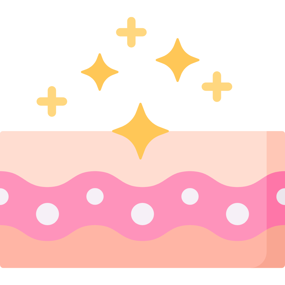 “Improves skin tone for a radiant and even complexion” “Natural ingredients that enhance and brighten skin tone”