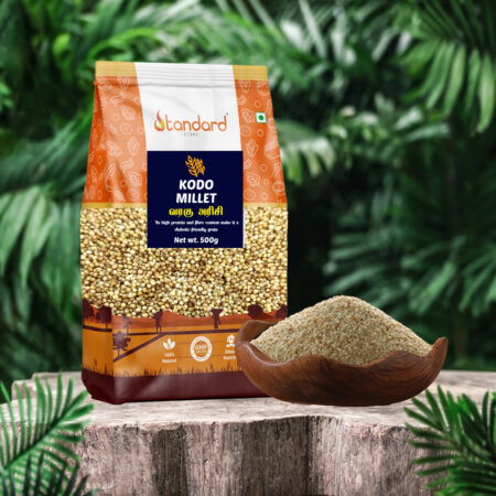 Kodo Millet – Fiber-rich, gluten-free grain ideal for digestion and weight management; shop now