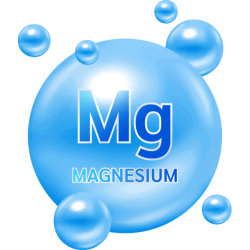 A vibrant image of red rice noodles, showcasing their unique color and texture, while emphasizing the presence of magnesium.