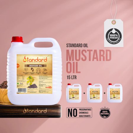 घाऊक दरात सर्वोत्तम लाकडी घाणा तेल खरेदी करा 8 Mustard Oil Online