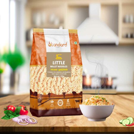 Little Millet Noodles/ சாமை நூடுல்ஸ் / ಸಮಾಹಾಕುಳು / సామలు నూడల్స్ / कुटकी नूडल्स / ചിരട്ടി നൂഡൽ 175 gm
