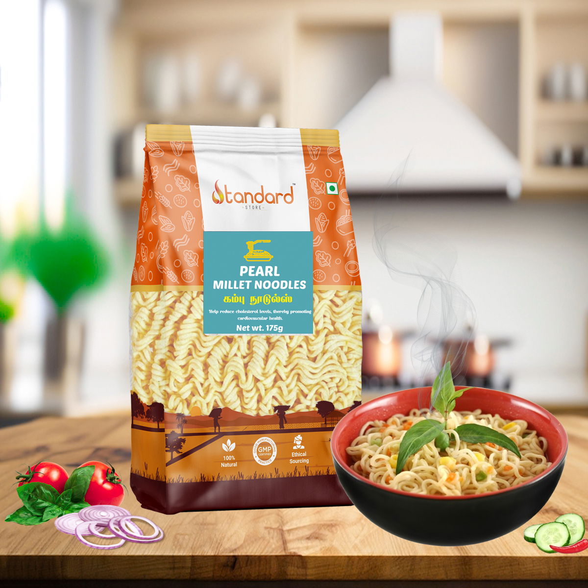 Pearl millet, low glycemic index grain supporting overall health