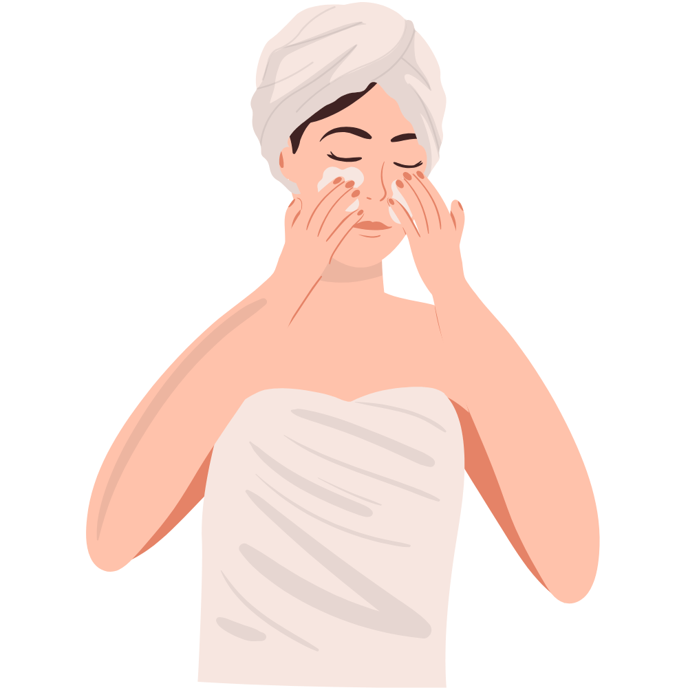 Removes dirt and impurities from the skin, leaving it clean and refreshed