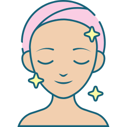 A bowl of proso millet noodles with chopsticks, demonstrating their skin elasticity.