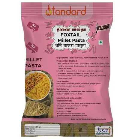 Foxtail Millet Pasta