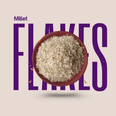 Gluten-free Barnyard Millet flakes – rich in fiber and easy to digest