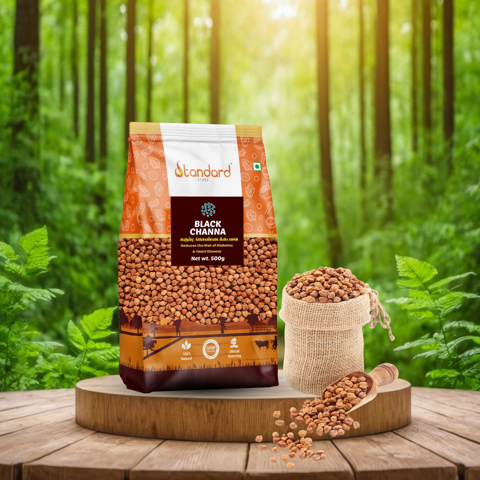 Buy Kondakadalai (Black Channa) online now, available for wholesale and near you at affordable prices. Shop fresh and nutritious Black Channa today