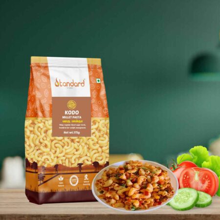 shop now Healthy Kodo Millet Pasta – light and nutrient-rich, perfect for low-calorie recipes