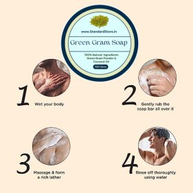 How To Use Green Gram Soap