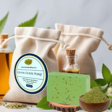 hand made green gram soap