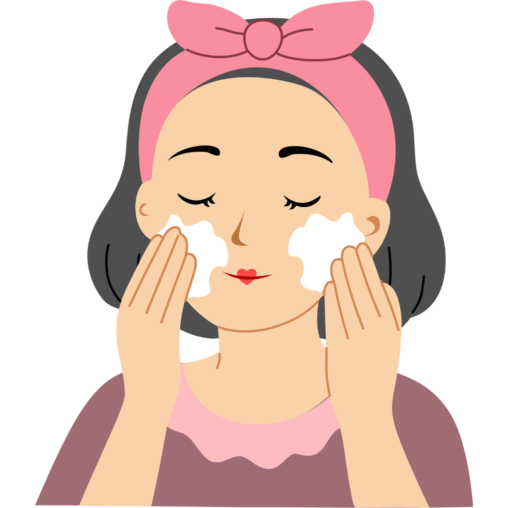 Deep cleansing icon for kupaimeni soap that purifies pores.