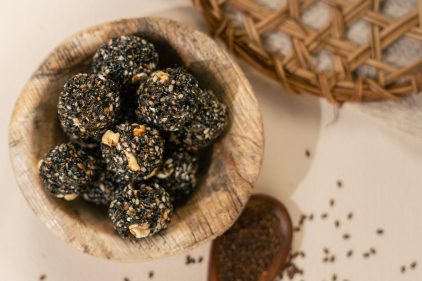 Black Sesame Balls 80G 1 Black Sesame Balls