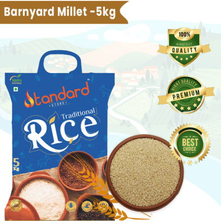 Discover The Power Of Unpolished Millets – Buy High Quality, Best Millets Online 4 Barn Yard 5Kg