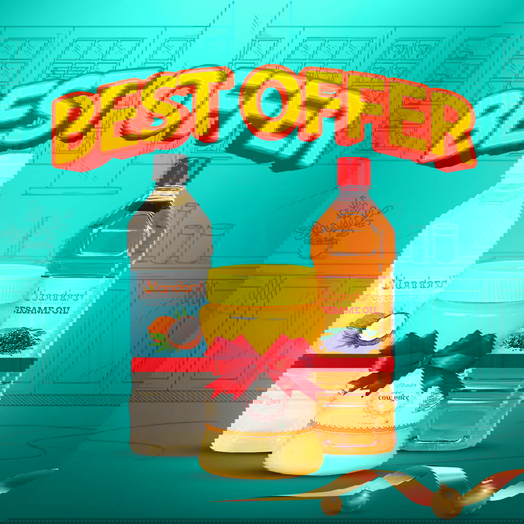 Buy 100% Pure And Unrefined Cold Pressed Groundnut Oil 1 Litre Online From Standard 26 Wooden Cold Pressed Coconut Oil Sesame Oil Cow Ghee 500Ml Each