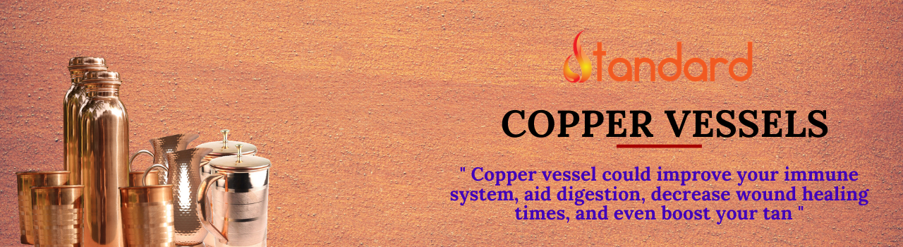 Copper Water Bottle 1 Litre