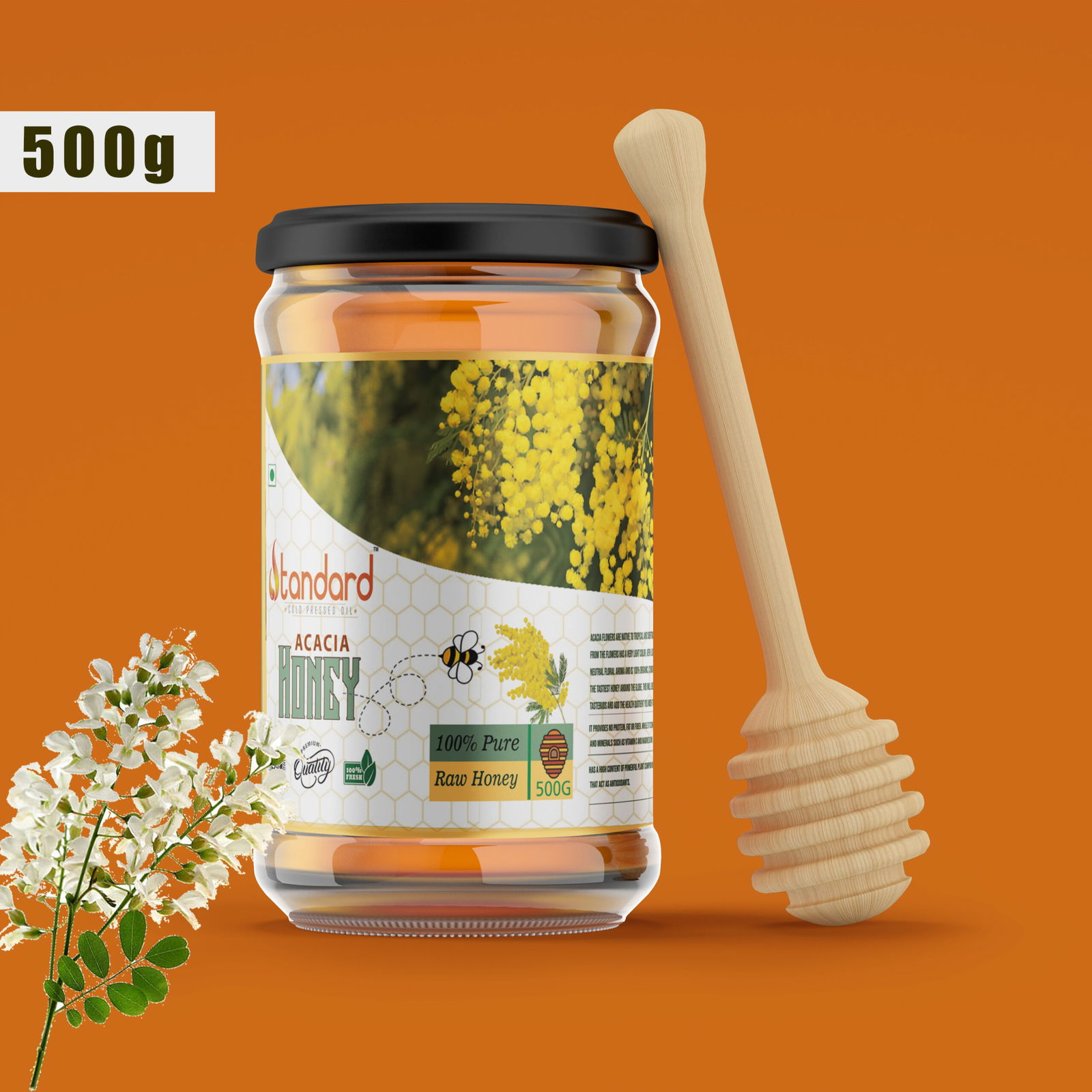 Buy Wholesale Bulk Honey 2 Kashmiri Acacia Honey - Kikar Honey