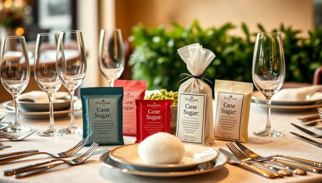 Cane Sugar Sachets Catering