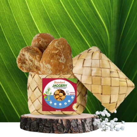Pure Sugar Cane Jaggery, natural and unrefined, packed with essential minerals and antioxidants for a healthy, sweet alternative to refined sugar