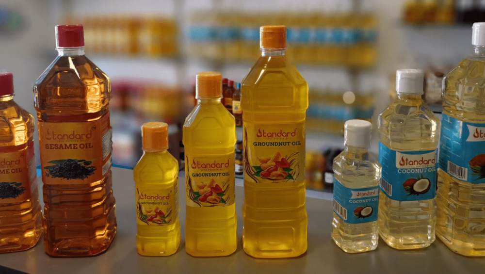 Buy 100% Pure And Unrefined Cold Pressed Groundnut Oil 1 Litre Online From Standard 16 Buy 1 Litre Pure Cold Pressed Groundnut Oil Online From Standard - Healthier Choice With Rich Nutrients And Natural Flavor, Perfect For Heart-Healthy Cooking. Order Now For Convenient Online Shopping And Boost Your Well-Being.