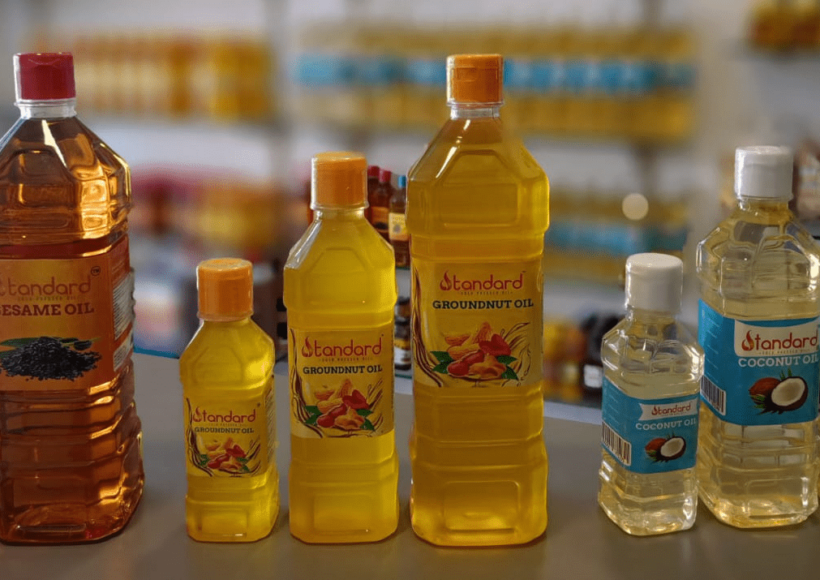 Buy 100% Pure And Unrefined Cold Pressed Groundnut Oil 1 Litre Online From Standard 7 Buy 1 Litre Pure Cold Pressed Groundnut Oil Online From Standard - Healthier Choice With Rich Nutrients And Natural Flavor, Perfect For Heart-Healthy Cooking. Order Now For Convenient Online Shopping And Boost Your Well-Being.