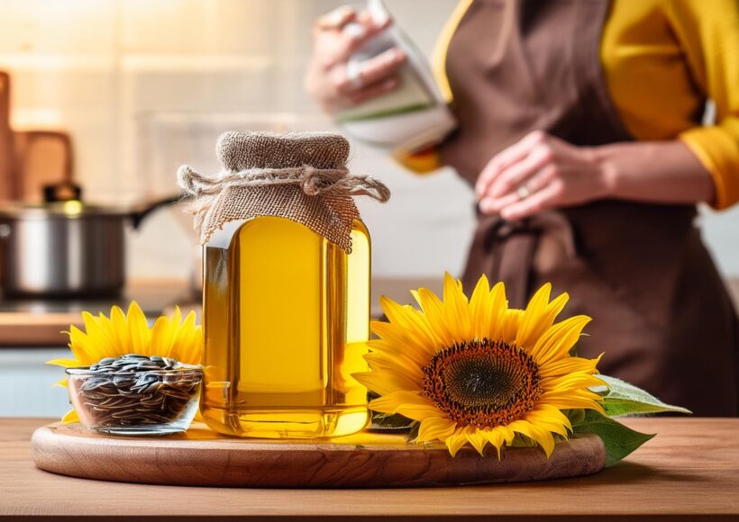 Cold Pressed Sunflower Oil: The Healthiest Choice For Heart Health, Skin Glow, And Delicious, Nutritious Cooking 1 Sunflower Oil Smoking Point Information For Healthy Cooking