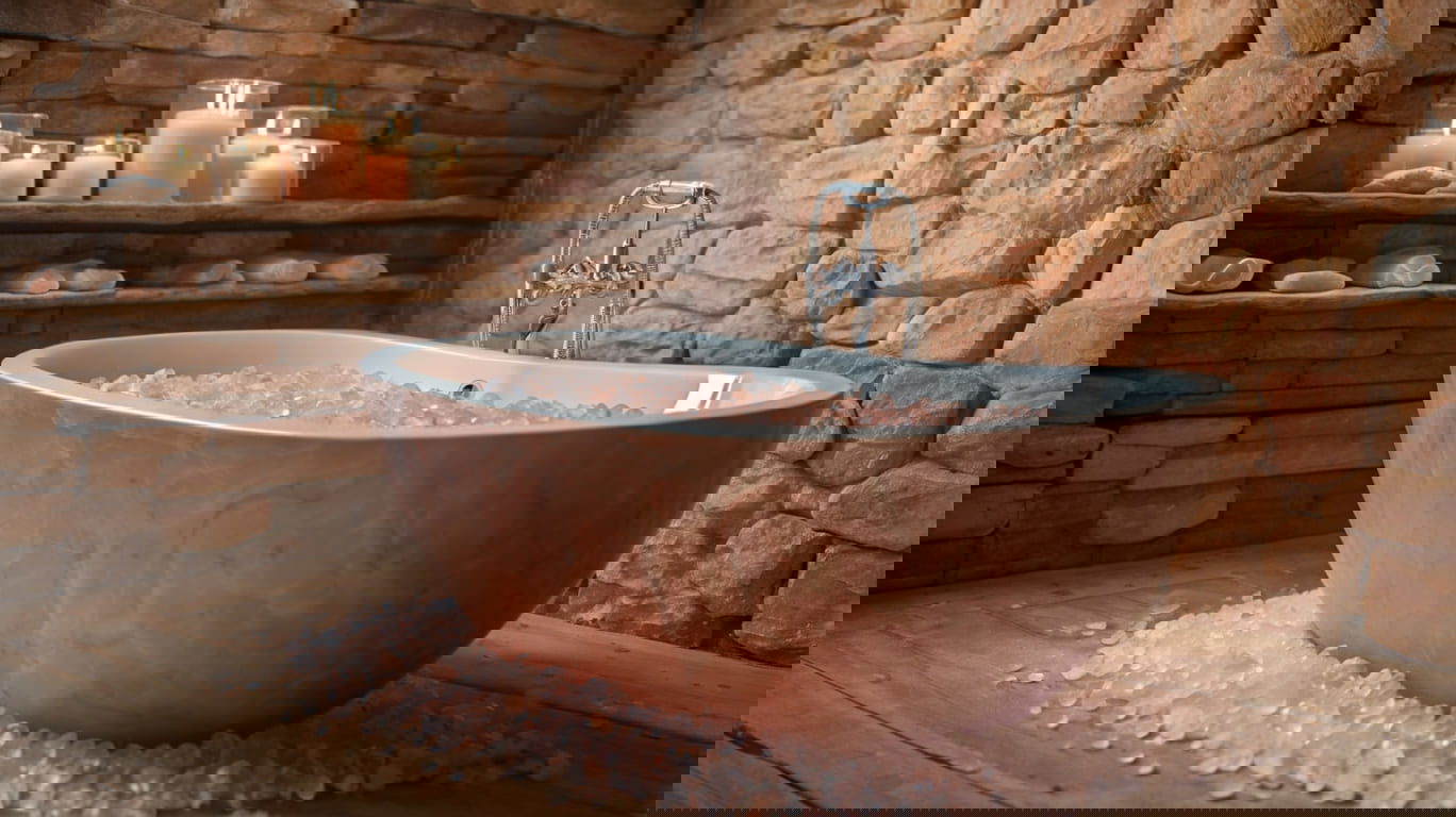 Add It In Your Bath With Himalayan Salt: Relax And Rejuvenate With The Soothing Minerals For A Calming Soak