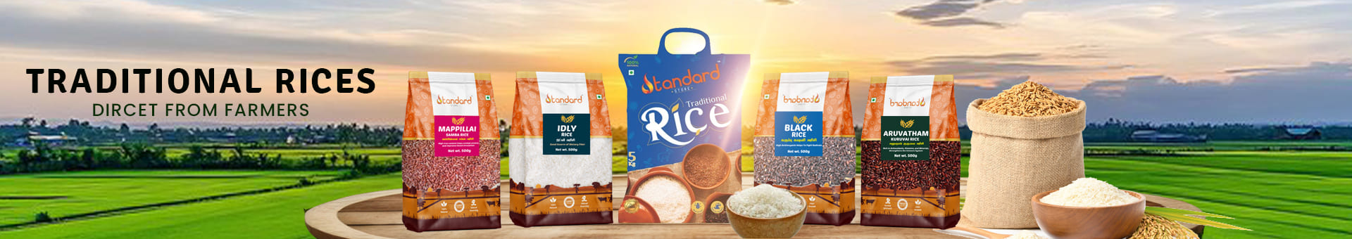 Buy traditional rice online directly from farmers.