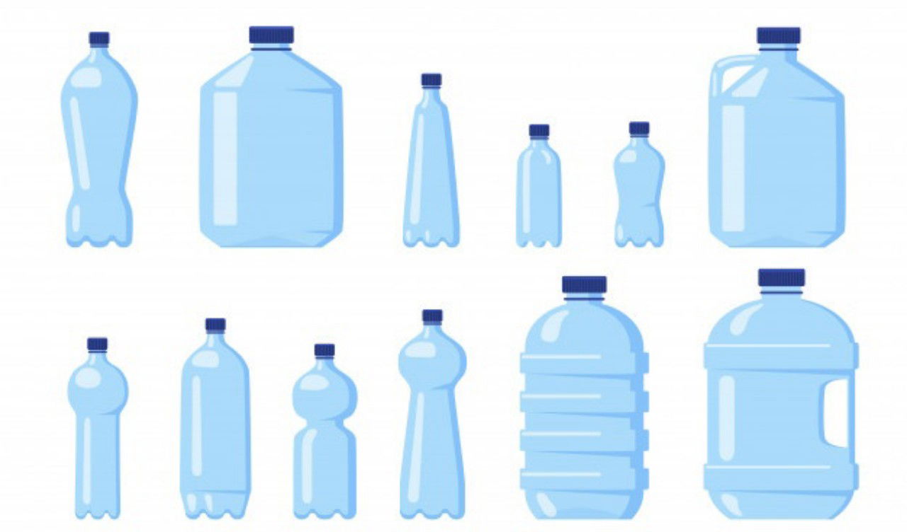 Various Water Plastic Bottles 74855